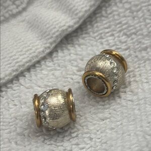 Brighton Elegant Gold and Silver Beads for Charm Bracelets